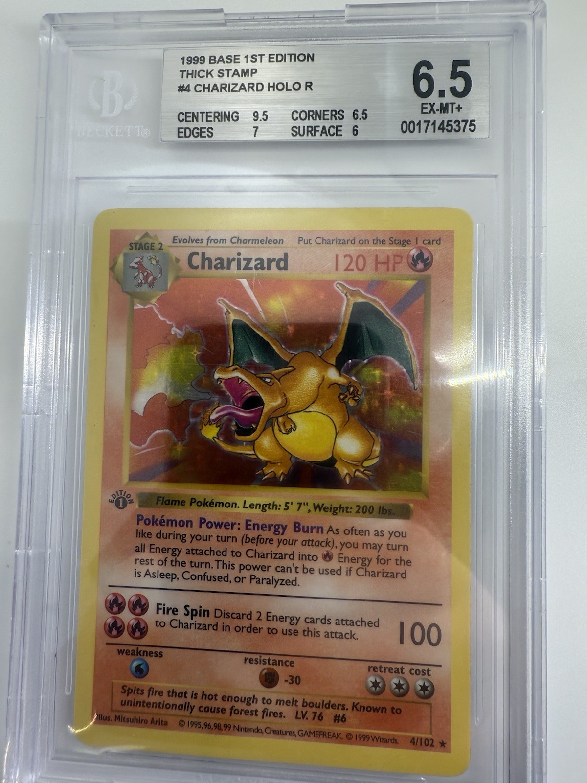 Charizard Holo 1st Edition